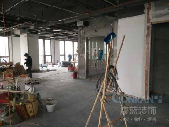 深圳建活貿(mào)易香港辦公室裝修現(xiàn)場(chǎng)