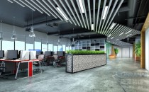 開敞辦公區(qū)設計方案