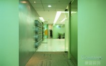 時(shí)富辦公室前廳過(guò)道