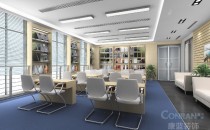 昆明康捷生物科技辦公樓閱覽室設計
