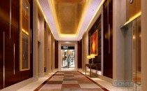 貴州皇冠大酒店電梯間設(shè)計