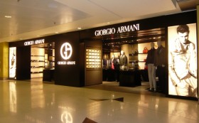 廣州太古匯喬治阿瑪尼專(zhuān)賣(mài)店裝修