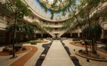 酒店中庭花園裝飾裝修效果實景