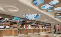 運城新世界收銀區(qū)設計