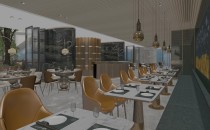 酒店餐廳室內(nèi)設計