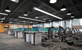 酷友網(wǎng)絡(luò)科技有限公司辦公室設(shè)計