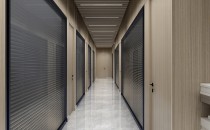 建安集團深汕公司辦公室過道